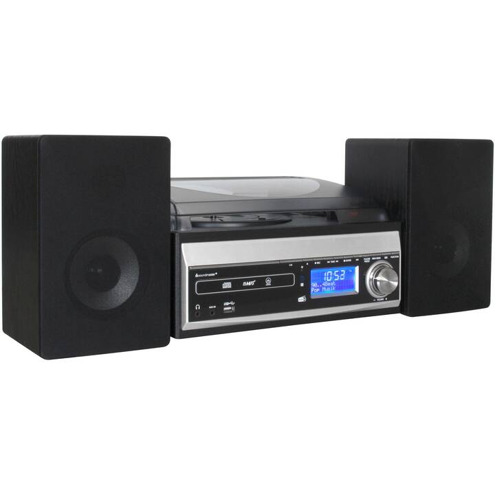 SOUNDMASTER MCD1820 (Argent, Noir, Aucun, Cassettes, CD, Disque)
