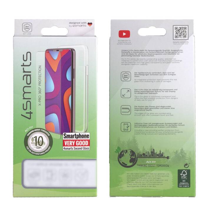 4SMARTS Vetro protettivo da schermo X-Pro Clear (iPhone 14 Pro Max)