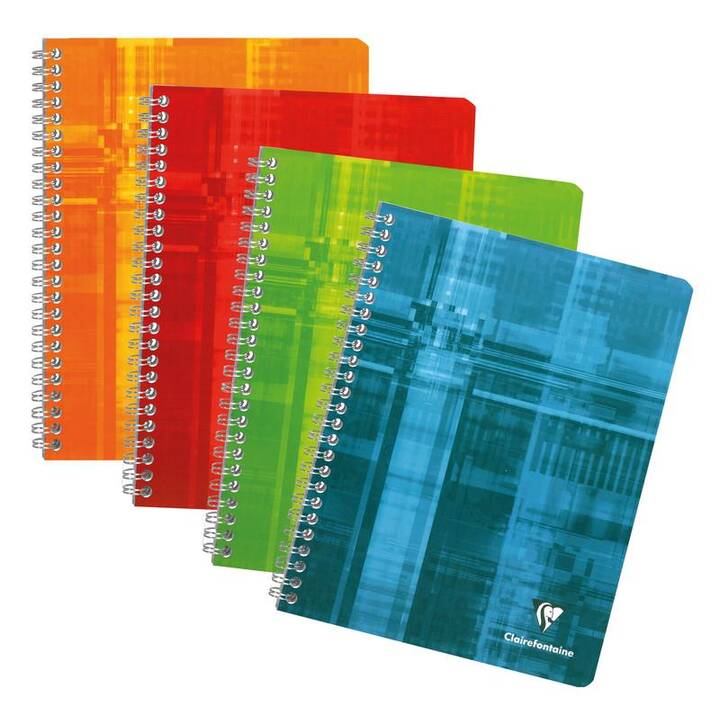 CLAIREFONTAINE Carnets (A4, Carreaux)