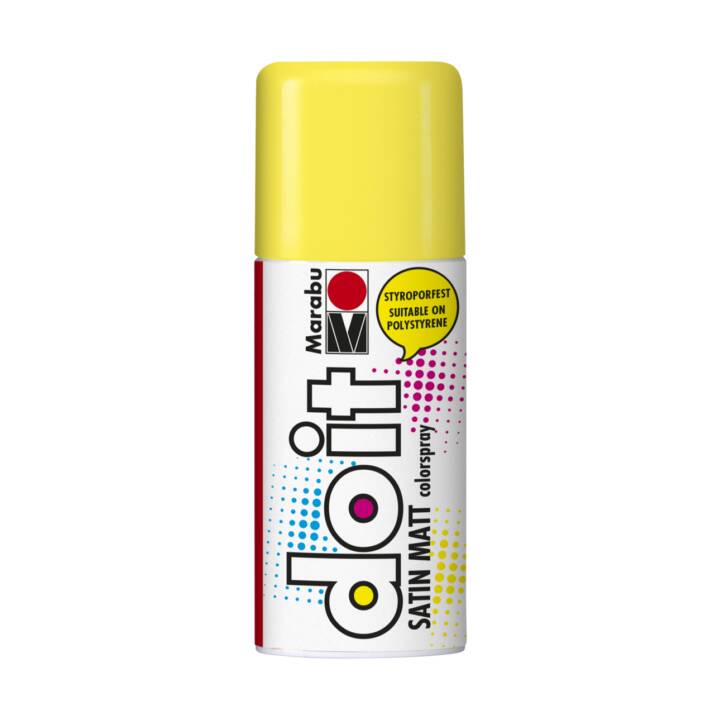 MARABU Spray de couleur (150 ml, Jaune, Multicolore)