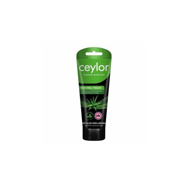 CEYLOR Massage- und Gleitgel Natural Touch  (100 ml, Aloe Vera, Wasserbasis)