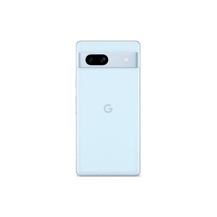 GOOGLE Pixel 7a (128 GB, Sea Blue, Blau, 6.1", 64 MP, 5G)