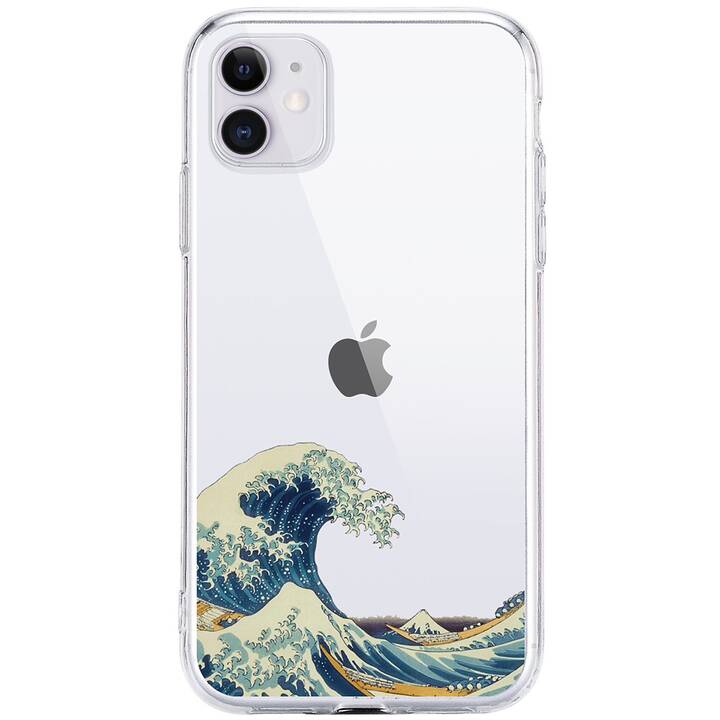 EG Hülle für iPhone 11 Pro 5.8" (2019) - blau - Welle