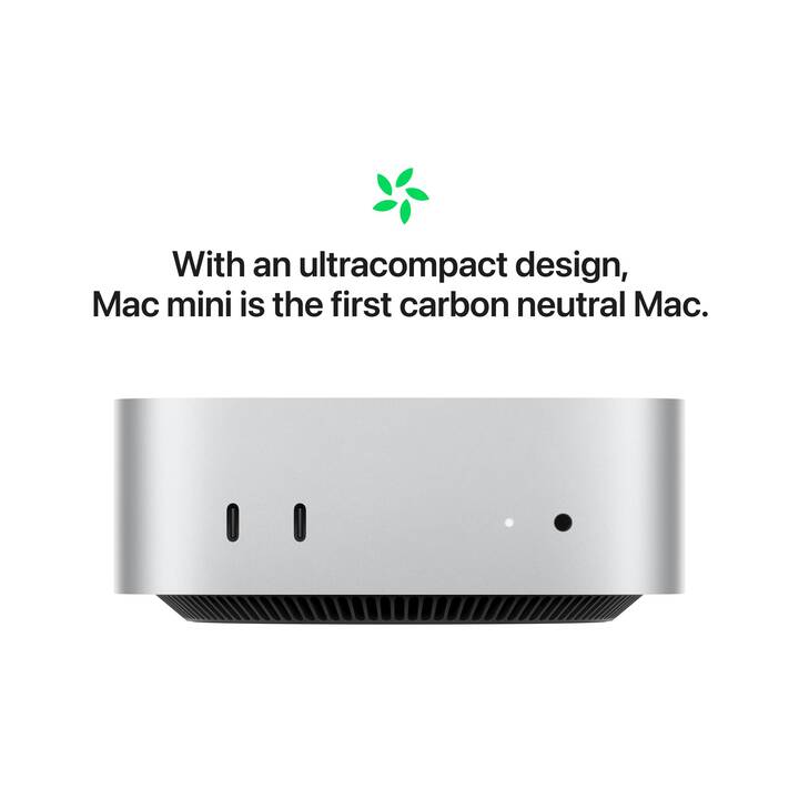 APPLE Mac Mini 2024 (Apple M4 Chip 10-Core, 24 GB, 512 GB SSD, Apple M4)