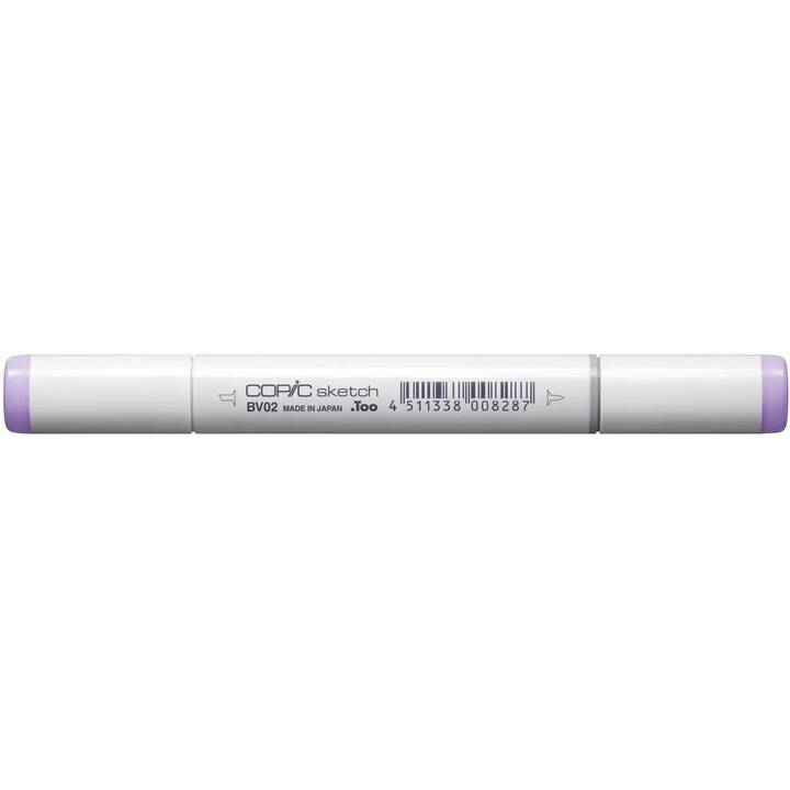 COPIC Marcatori di grafico Sketch BV02 Prune (Viola, 1 pezzo)