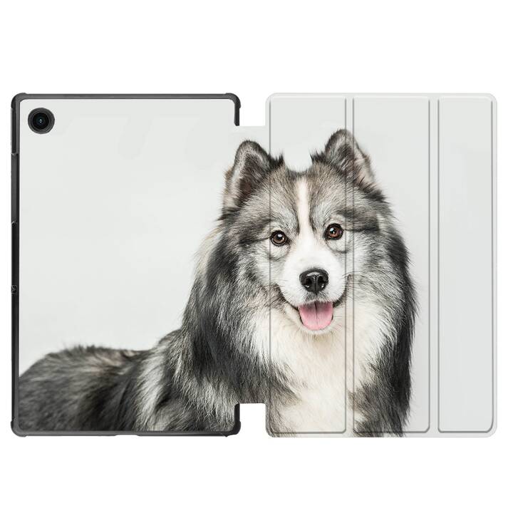 EG Hülle für Samsung Galaxy Tab A8 10.5" (2021) - Hund - grau