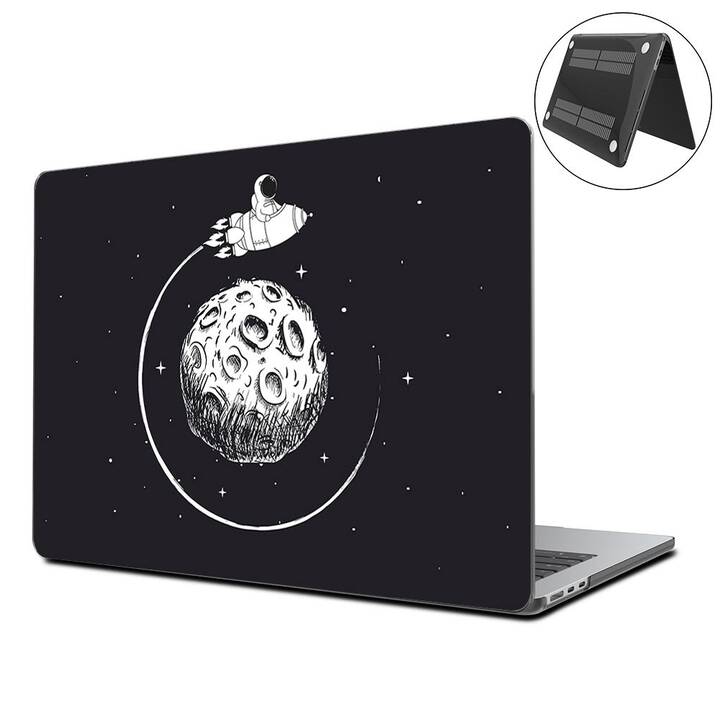 EG Coque rigide (MacBook Air 13" M2 2022, Astronaute, Noir)