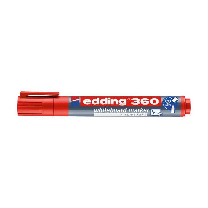 EDDING Marcatori di lavagna 360 (Rosso, 1 pezzo)