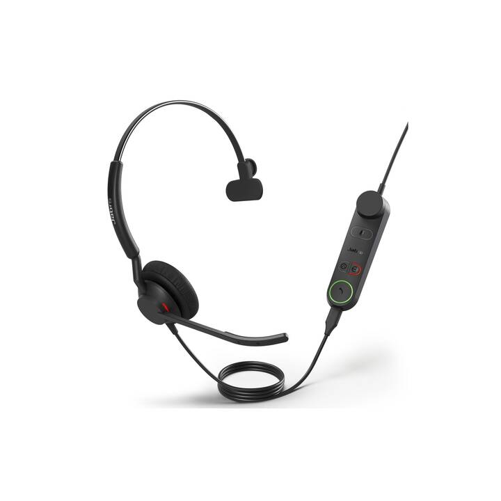 JABRA Office Headset Engage 50 II (On-Ear, Kabel, Schwarz)