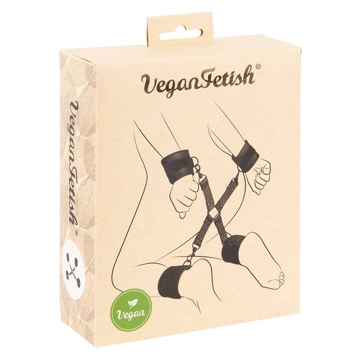 VEGAN FETISH Fessel (Schwarz)