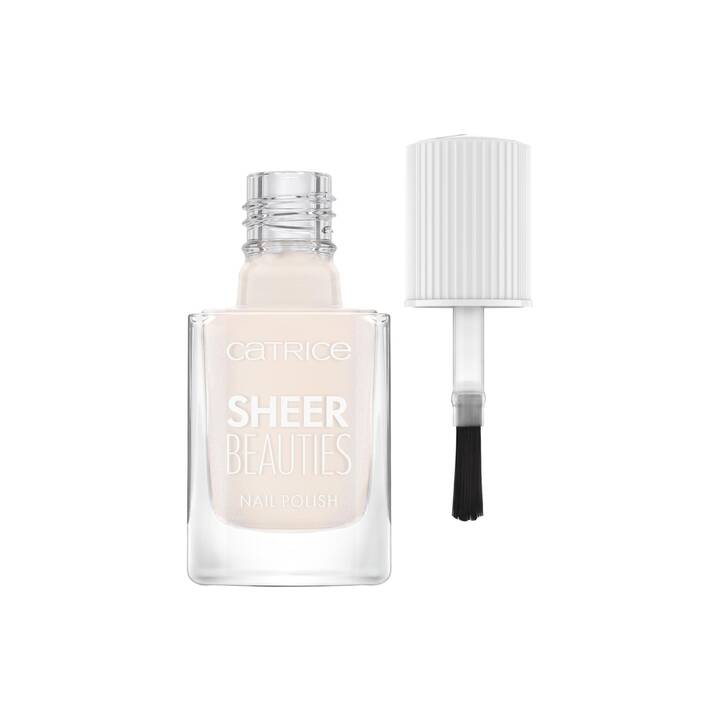 CATRICE COSMETICS Vernis à ongles coloré Sheer (010 Milky Not Guilty , 10.5 ml)