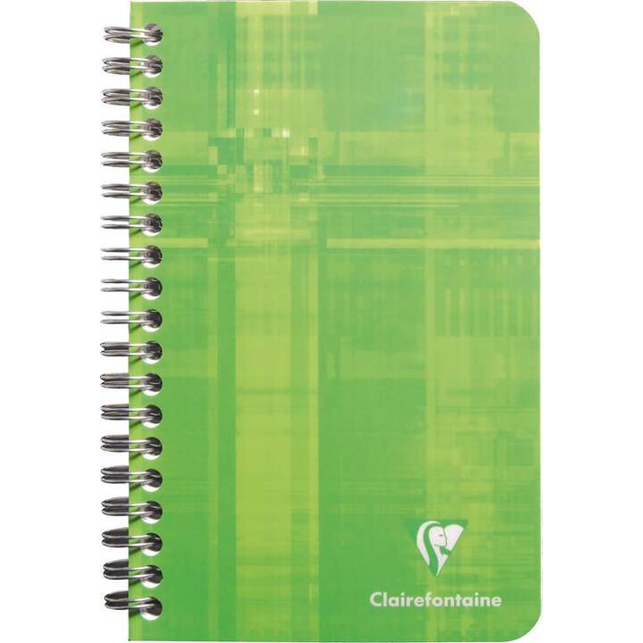 CLAIREFONTAINE Carnets (11 cm x 17 cm, Carreaux)