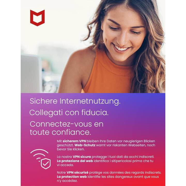 MCAFEE Internet Security (Licenza annuale, 3x, 12 Mesi, Francese)