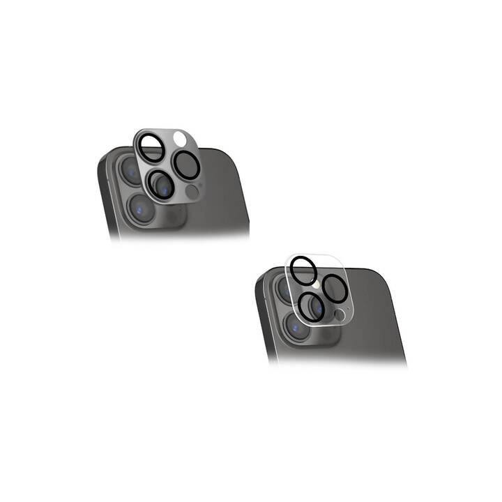 4SMARTS Vetro di protezione della telecamera Styleglass (iPhone 14 Pro Max, iPhone 14 Pro, 2 pezzo)