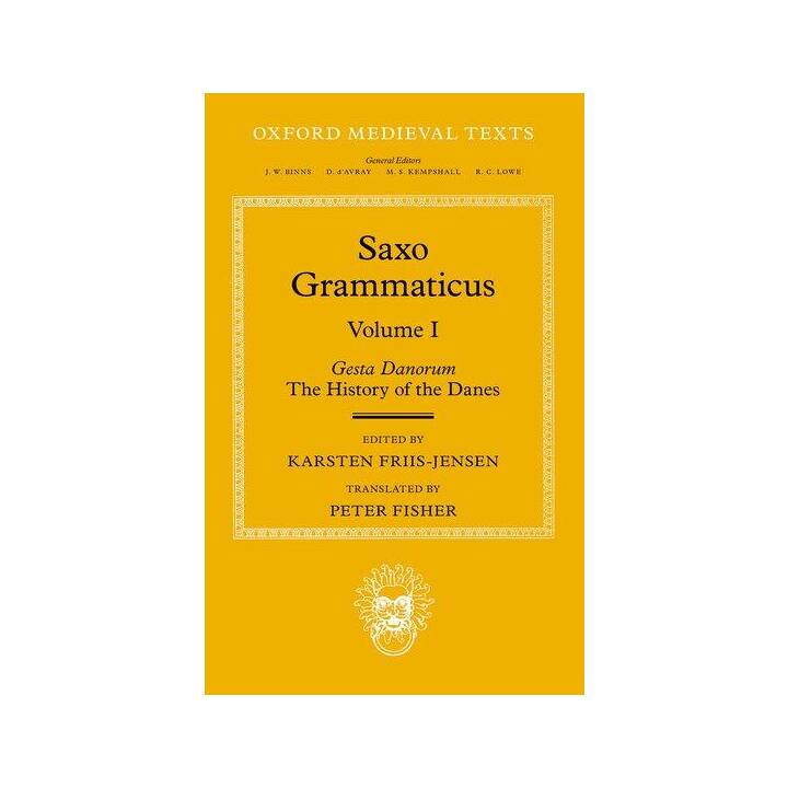 Saxo Grammaticus (Volume I)