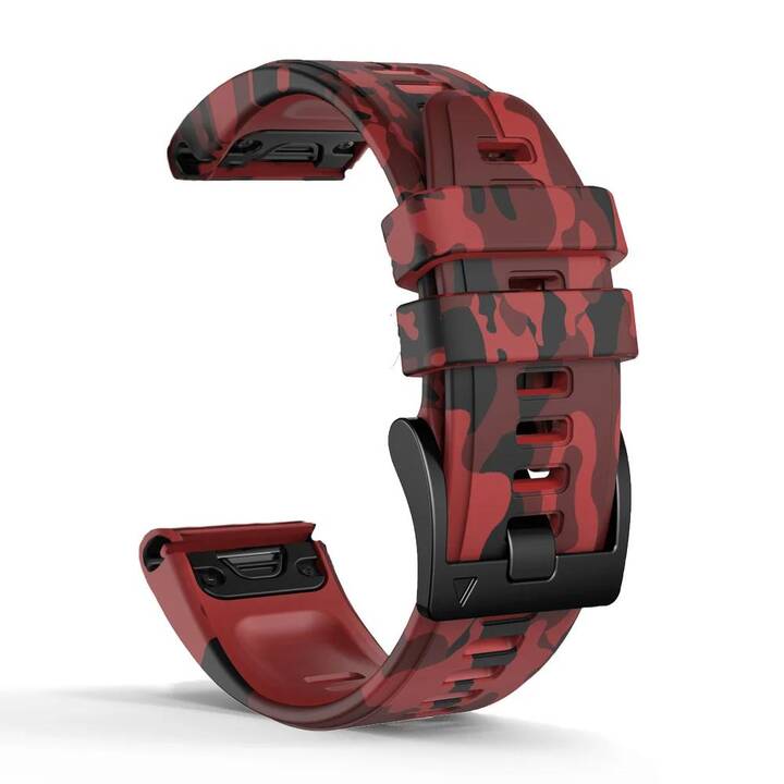 EG Bracelet (Garmin Instinct 2X Solar Tactical Edition Instinct 2X Solar, Rouge)