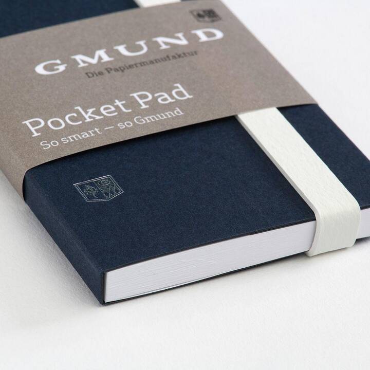 GMUND Notizbuch Pocket Pad (6.7 cm x 13.8 cm, Blanko)