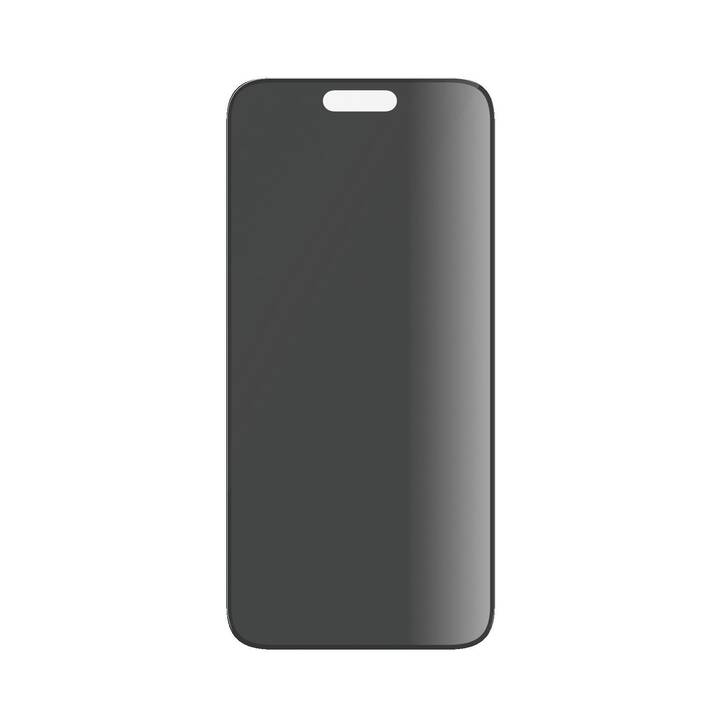 PANZERGLASS Verre de protection d'écran Ultra Wide Fit Privacy (iPhone 15 Plus, 1 pièce)