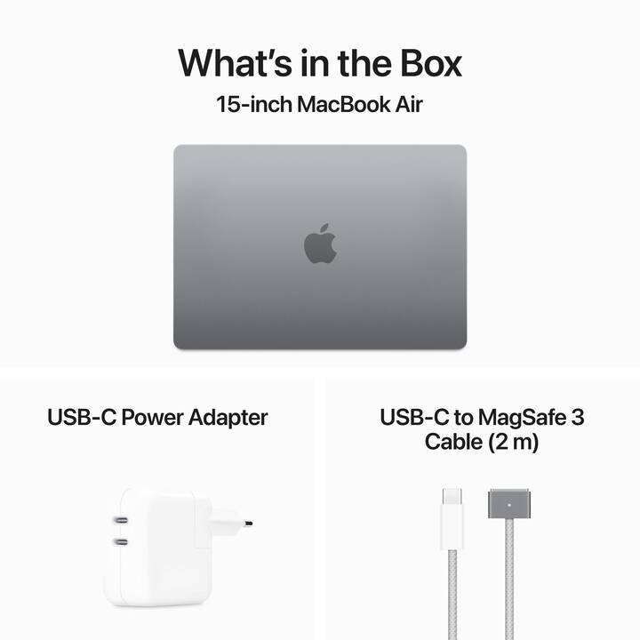 APPLE MacBook Air 2024 (15.3", Apple M3 Chip, 16 Go RAM, 2000 Go SSD)
