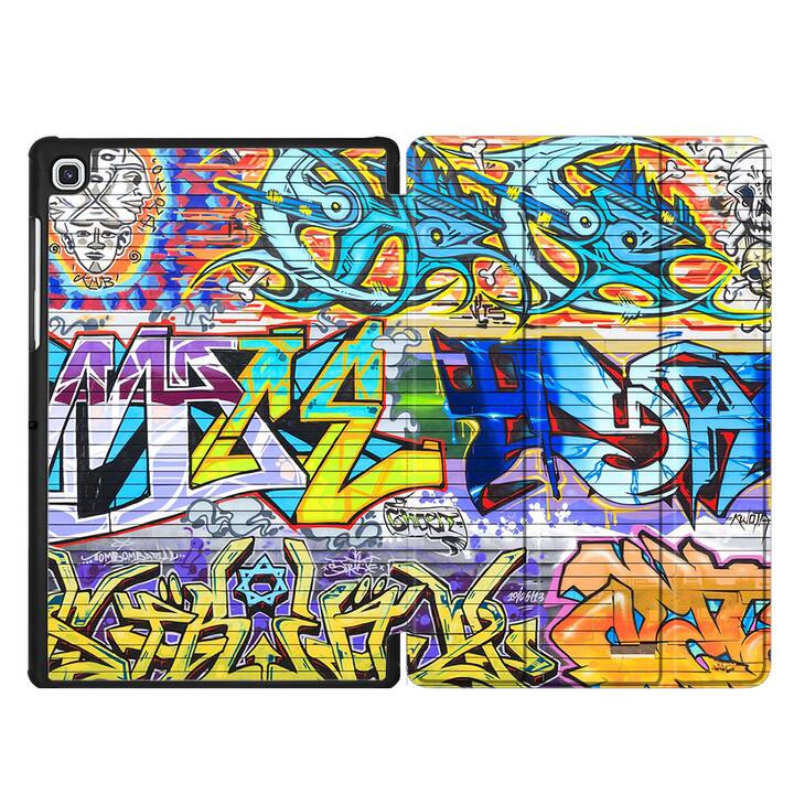 EG MTT Housse pour Samsung Galaxy Tab A 10.5" - Graffiti