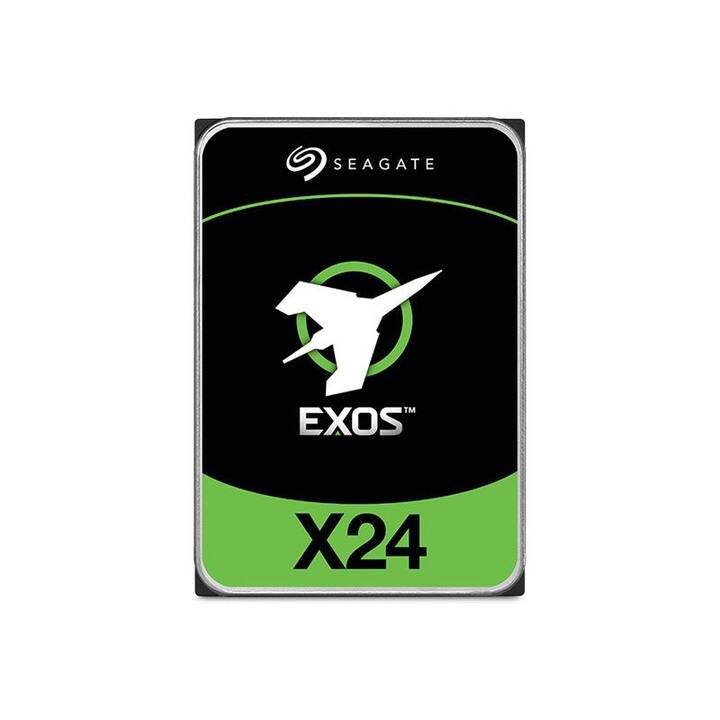 SEAGATE Exos X24 (SATA-III, 20000 GB, Noir, Vert)