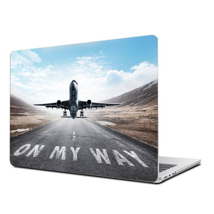 EG Coque rigide (Macbook Air 15" M2 2023, Avion, Multicolore)