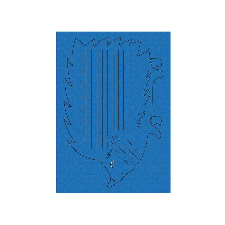 URSUS Fogli di carta per intreccio (Multicolore, A4, 27 pezzo)