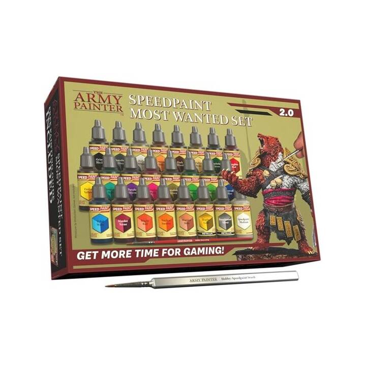 THE ARMY PAINTER Most Wanted 2.0 Set di vernice (24 x 18 ml)