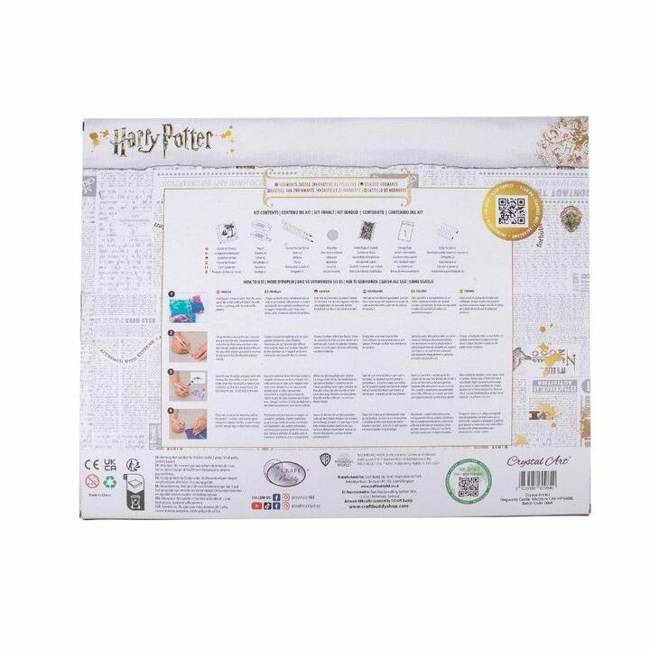 CRAFT BUDDY Hogwarts Schloss Pittura diamante (Incollare)