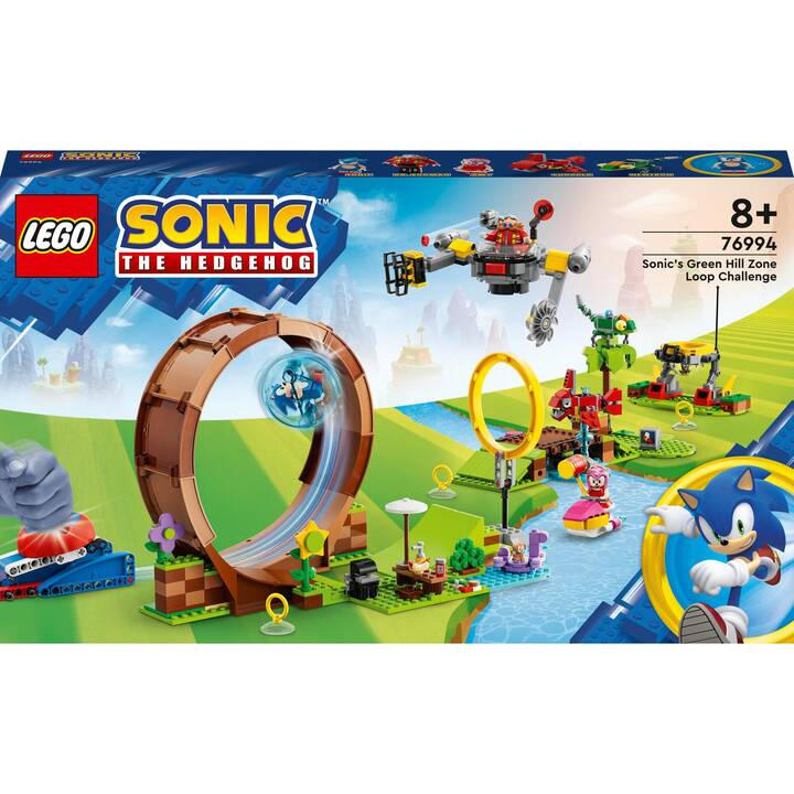 LEGO Sonic Sfida del Giro della morte nella Green Hill Zone (76994)