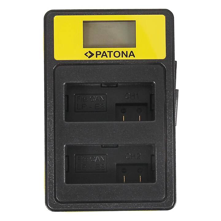 PATONA Canon Smart Caricabatterie per camere