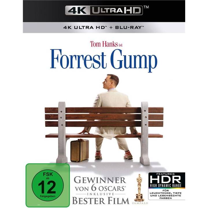 Forrest Gump (4K Ultra HD, DE, EN)