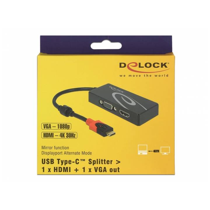 DELOCK Splitter (USB Type-C)