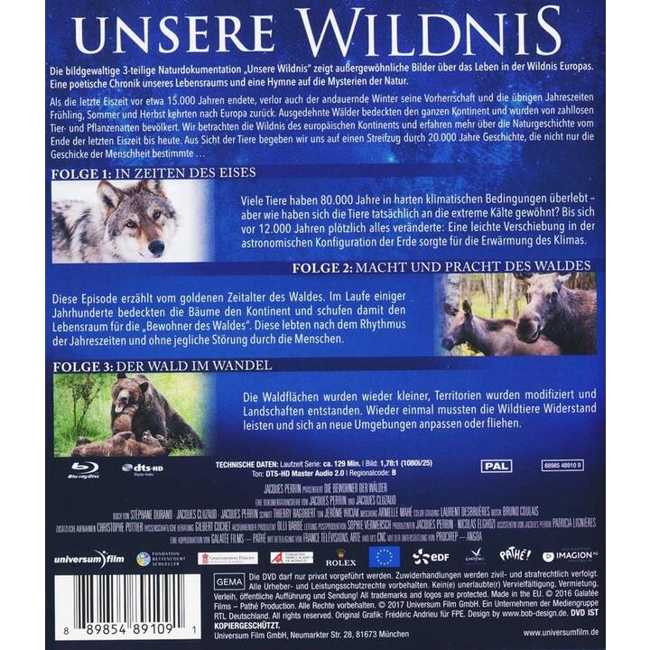 Unsere Wildnis - Die komplette TV-Serie (DE)