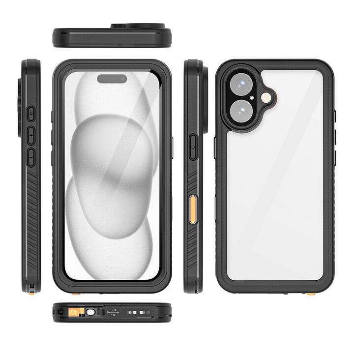 EIGER Hardcase Avalanche (iPhone 16, Nero)