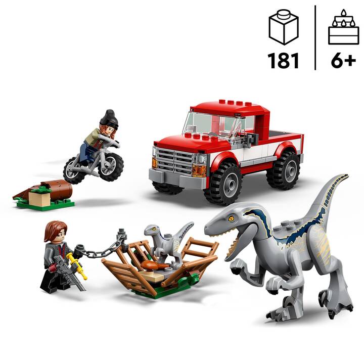 LEGO Jurassic World Blue & Beta in der Velociraptor-Falle (76946)