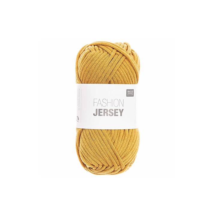 RICO DESIGN Wolle Fashion (50 g, Gelb, Senfgelb)