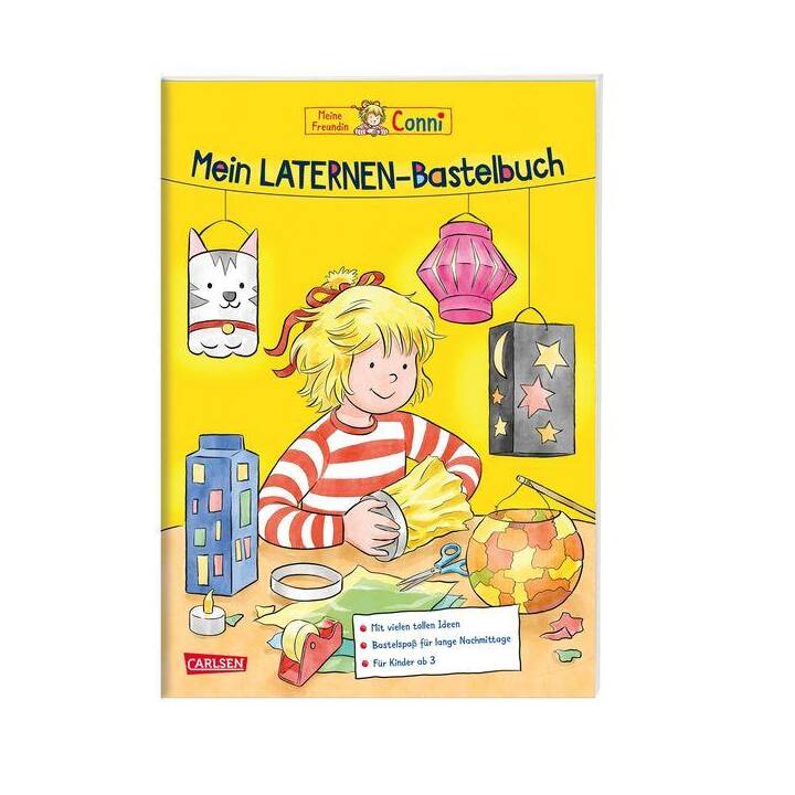 Conni Gelbe Reihe (Beschäftigungsbuch): Mein Laternen-Bastelbuch