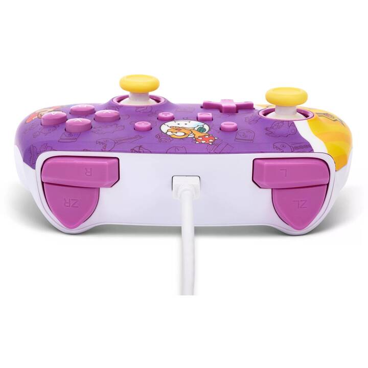 POWER A Princess Peach Controller (Violett, Gelb)
