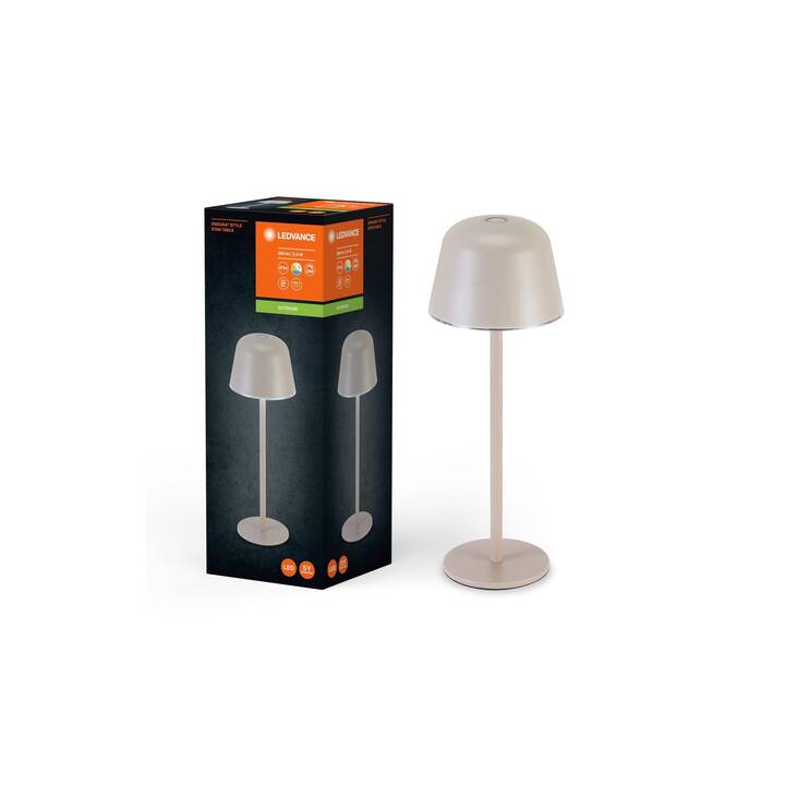 LEDVANCE Lampe de table Endura Style (2.5 W, Beige)