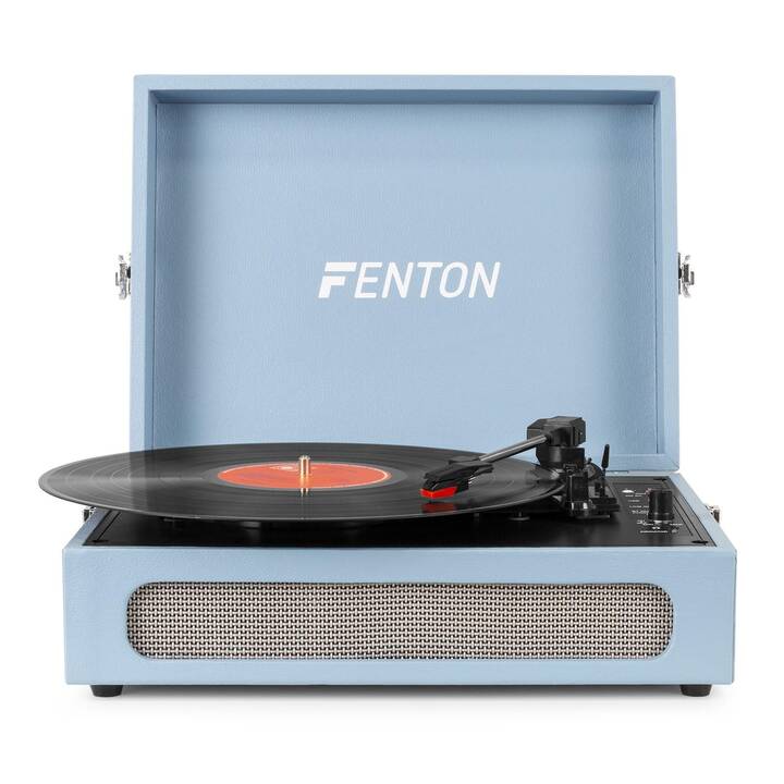 FENTON RP118E Plattenspieler (Blau)