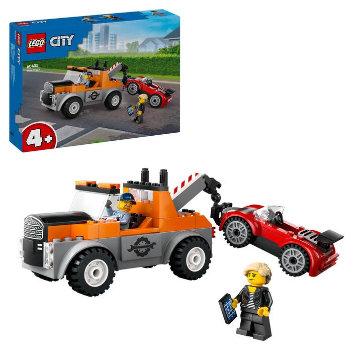 LEGO City La dépanneuse et la voiture de sport (60435)