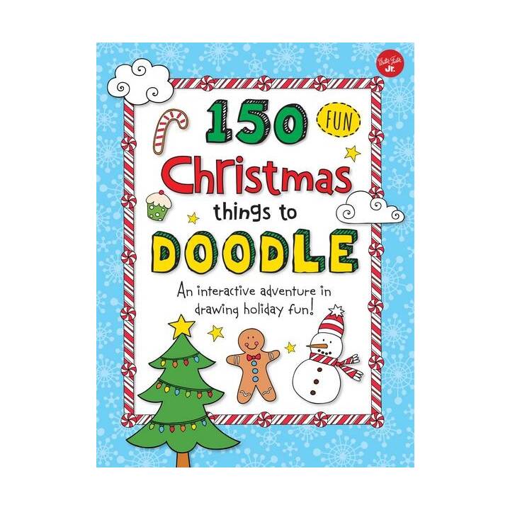 150 Fun Christmas Things to Doodle