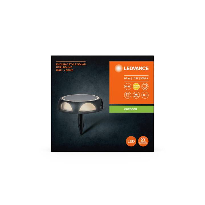 LEDVANCE Bornes lumineuses Endura Style Utili (1.2 W, Gris)