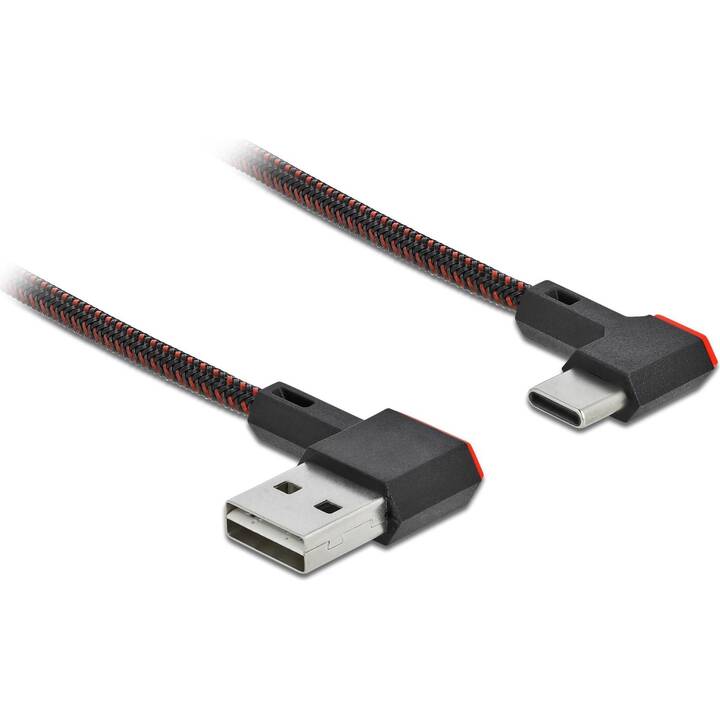 DELOCK Câble USB (USB de type A, USB de type C, 1 m)