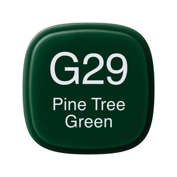 COPIC Marqueur de graphique Classic G29 Pine Tree Green (Vert, 1 pièce)