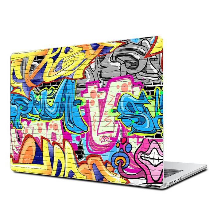 EG Coque rigide (MacBook Air 13" M2 2022, Art, Multicolore)