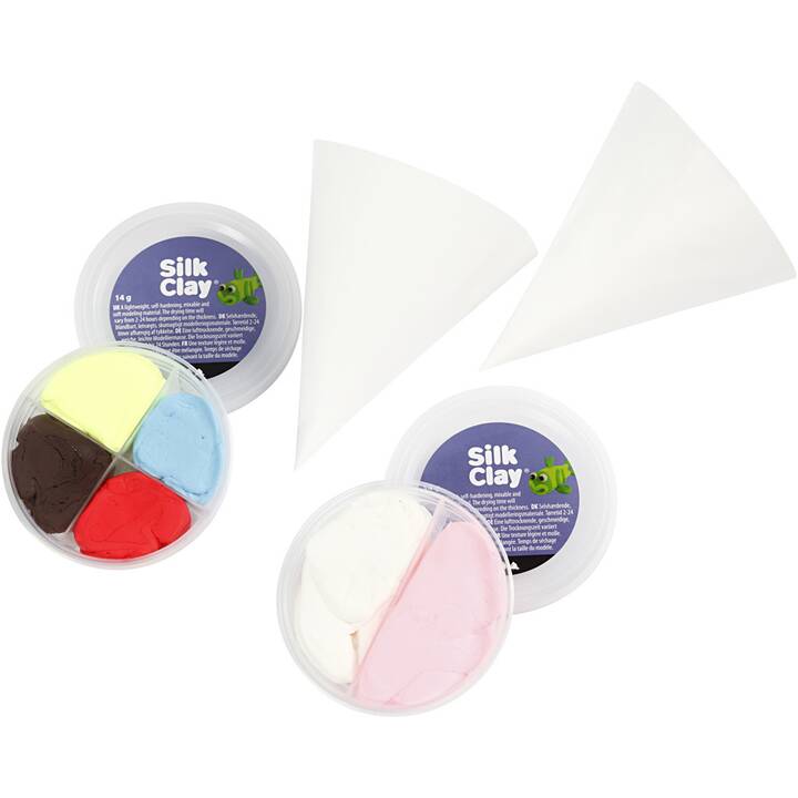 CREATIV COMPANY Silk Clay Ice Cone Giocattoli (Modellare)