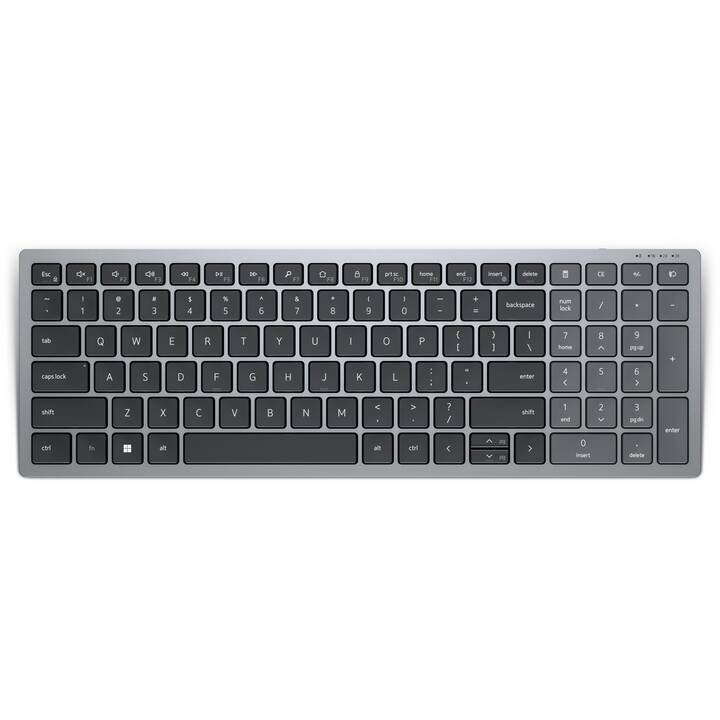 DELL KB740 (Bluetooth, USB, France, Sans fil)