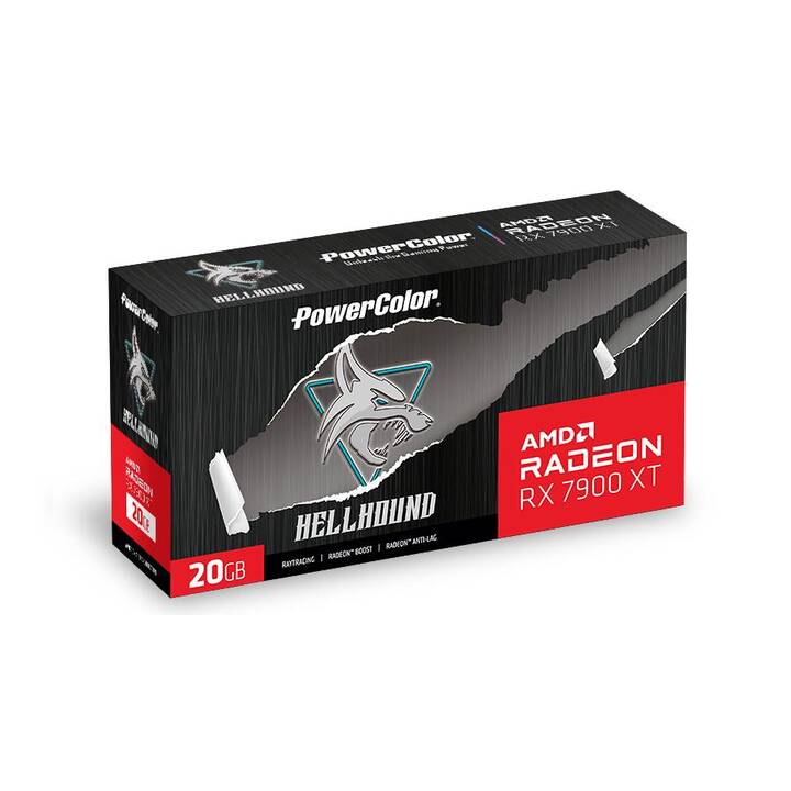 POWERCOLOR Hellhound AMD Radeon RX 7900 XT (20 Go)